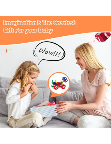 Set de Juguetes de Construcción 58 Piezas Qibaolejiao STEM