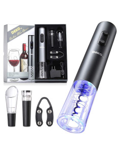 Abridor de Botellas de Vino Eléctrico DEKOHM 5 en 1 Recargable