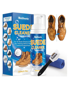 Kit de Limpieza de Zapatos de Ante Mallbaola - 207g