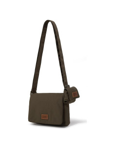 Bolsa Cruzada Mini Lee Verde Ejército Resistente al Agua