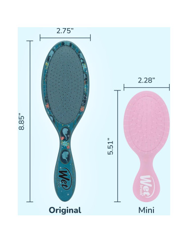 Cepillo Desenredante Wet Brush Disney Anna y Elsa 1 Cuenta
