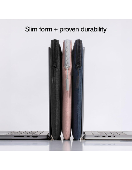 Funda Compacta Incase para Laptop 14" Rosa Blush - Ligera y Resistente