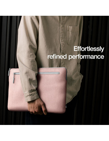 Funda Compacta Incase para Laptop 14" Rosa Blush - Ligera y Resistente