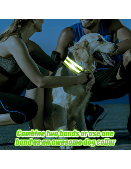 Yilloog 150 Bandas Reflectantes para Tobillo Verde Alta Visibilidad