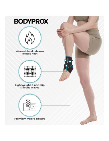 Faja de Soporte para Tobillo Bodyprox Ajustable Unisex