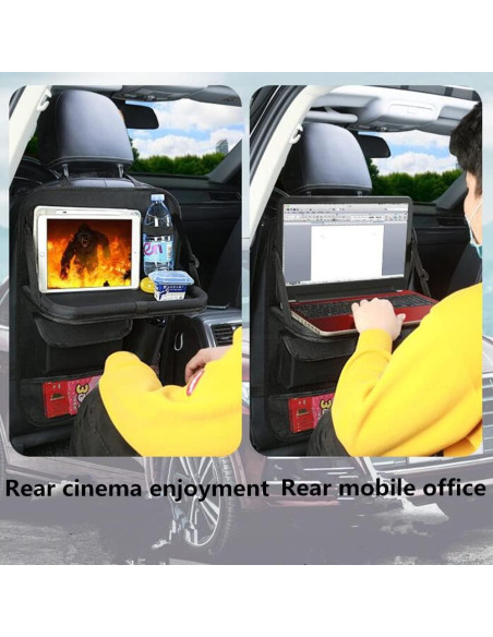 Organizador de Asiento de Auto Tumecos - 2 Paquetes, Negro