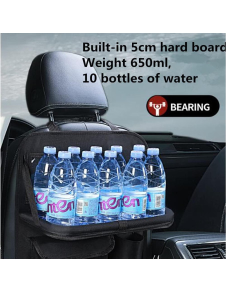 Organizador de Asiento de Auto Tumecos - 2 Paquetes, Negro