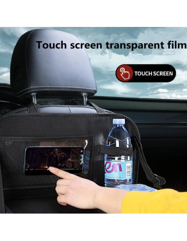 Organizador de Asiento de Auto Tumecos - 2 Paquetes, Negro