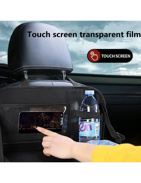 Organizador de Asiento de Auto Tumecos - 2 Paquetes, Negro