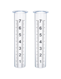 Tubo de Reemplazo para Pluviómetro Mateda 17.78 cm 2 Piezas