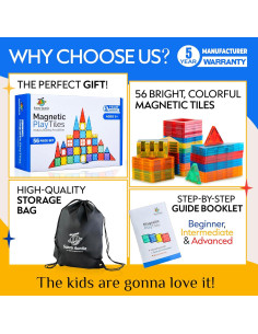 Azulejos Magnéticos 56 Piezas Sunny Auntie Juguete Educativo 2