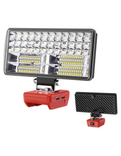 Luz de Trabajo LED Akocire M18 6000LM 38W Inalámbrica
