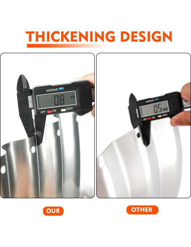 Anillo de Fuego YSEJOMP Redondo 91 cm Galvanizado Plata