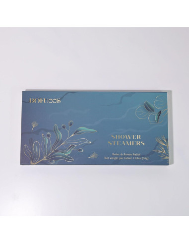 Baños de Vapor Aromaterapia Bofuoos - Regalo Hombre Azul