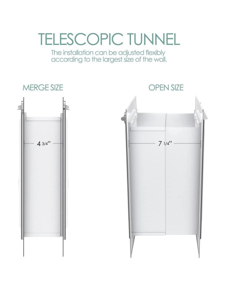 Puerta para Mascotas Baboni Grande 3 Aletas Metal Aluminio