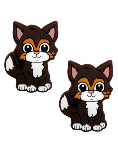 Amortiguador de Raqueta de Tenis TRESSIS Marrón y Blanco - Set de 2