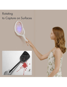 Raqueta Eléctrica para Moscas GeckoMan BUGZILLA2201 Recargable 2