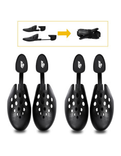 Hormas de Zapatos Ajustables Unisex - 2 Pares para Hombres y Mujeres