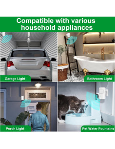 Interruptor de Luz Infrarrojo Wothfav con Sensor de Movimiento 12m 2