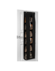 Organizador de Bolsos Sobre la Puerta Lirex, Negro, 169.5x32 cm