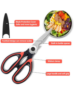 Tijeras de Cocina Slarsenra Acero Inoxidable 20.7cm 2 Piezas 2