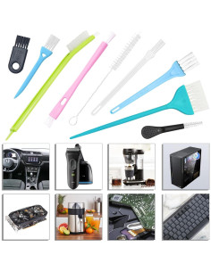 Juego de 9 Cepillos de Limpieza Antiestáticos Sermuok 2