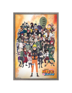 Póster de Pared Naruto Shippuden Trends International 56.8x37.4cm
