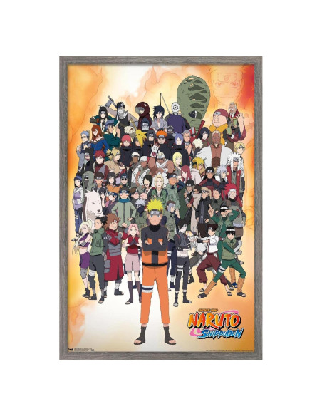 Póster de Pared Naruto Shippuden Trends International 56.8x37.4cm Póster de Pared Naruto Shippuden Trends International 56.8x37.4cm