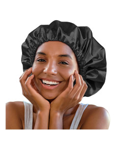 Gorro de Ducha Jumbo Heerf para Cabello Largo y Rizado