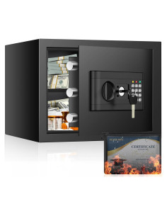 Caja Fuerte a Prueba de Fuego Sapekity 34L con Teclado Digital