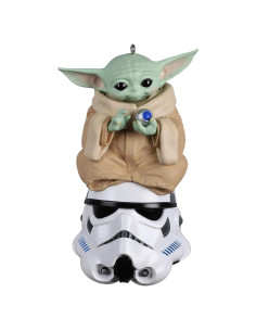 Adorno Navideño Hallmark Star Wars Grogu 6,15 cm