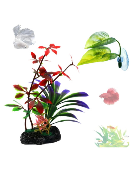 Alfombrilla Simulada para Peces Betta DODOAQUA - 2 Piezas