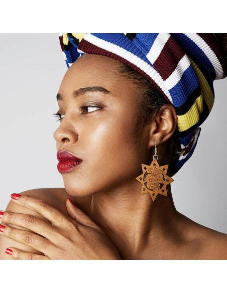 Kit de Fabricación de Pendientes de Madera Hicarer 182 Piezas