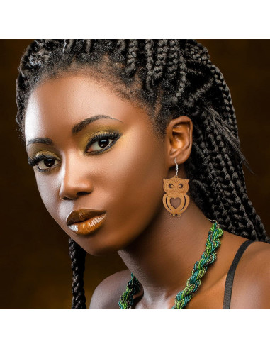 Kit de Fabricación de Pendientes de Madera Hicarer 182 Piezas