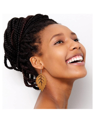 Kit de Fabricación de Pendientes de Madera Hicarer 182 Piezas