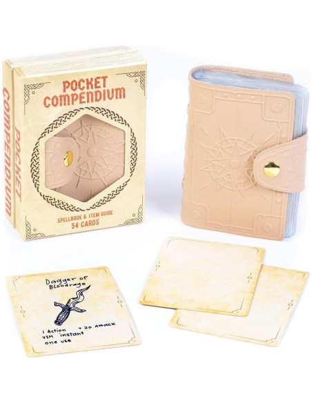 Soporte de Libro de Hechizos Brybelly 4-Pack 104 Páginas