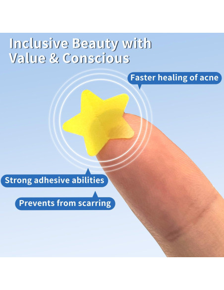 Parche Hidrocoloide para Granos Cabiuty - 200 Unidades, 3 Tamaños