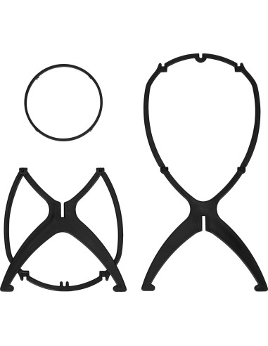 Soporte Plegable para Peluca XCZYN Negro 34.4 cm Duradero