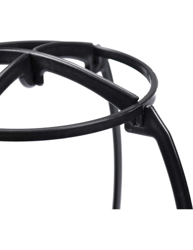 Soporte Plegable para Peluca XCZYN Negro 34.4 cm Duradero