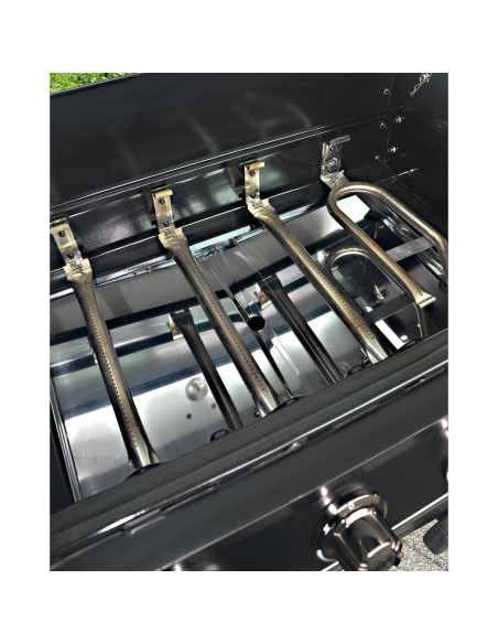 Bandeja de goteo ajustable CaptainGrill 46-61 cm acero inoxidable Bandeja de goteo ajustable CaptainGrill 46-61 cm acero inoxidable