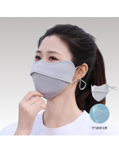 Mascarilla Facial UV Enignic 3PCS UPF 50+ Protección Solar 2