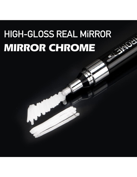 Marcador Cromado Líquido ZEYAR con Puntas Dobles 0.7mm y 2mm