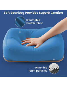 Soporte de Libro SUETPRYE Azul Almohada Manos Libres 1.71 kg 2