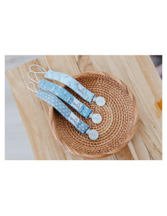 Clip de Chupete Copper Pearl 3-Pack - Modelo Bridger - Tejido Premium