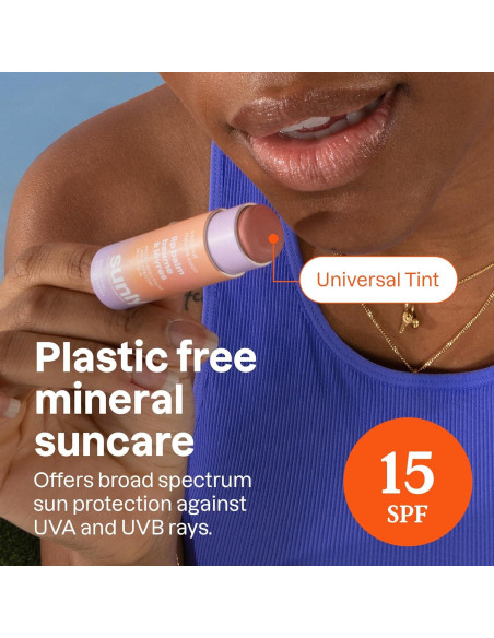 Bálsamo Labial ATTITUDE Coco SPF 15 Vegano 8.5 g