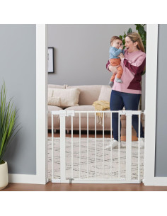 Puerta para Bebés Safety 1st Ajustable 29-38 cm Blanca 2