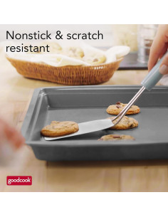 GoodCook Sartén para Hornear 38x27 cm Antiadherente Acero Carbono 2