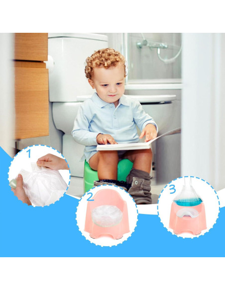 Forros Desechables para Silla de Baño Tebery 100 Unidades