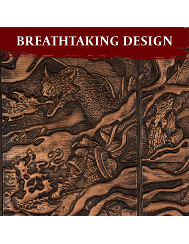 Pantalla DM LYNX LX-DM3D de Cuero Sintético 3D Personalizable