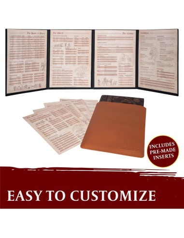 Pantalla DM LYNX LX-DM3D de Cuero Sintético 3D Personalizable